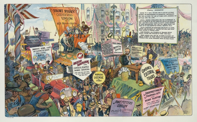 Why not give real labor a chance to parade by Harry Grant Dart