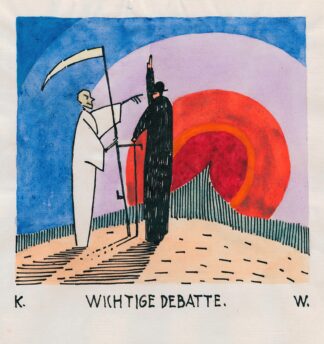 Wichtige Debatte by Karl Wiener