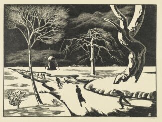 Wintergezicht, folio by Bernard Essers