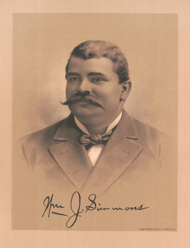 Wm J. Simmons by Strobridge & Co. Lith.