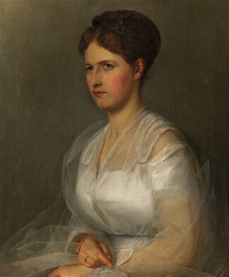 Wohl Porträt der Viktoria Gräfin von Mensdorff-Pouilly by Kasper Kögler