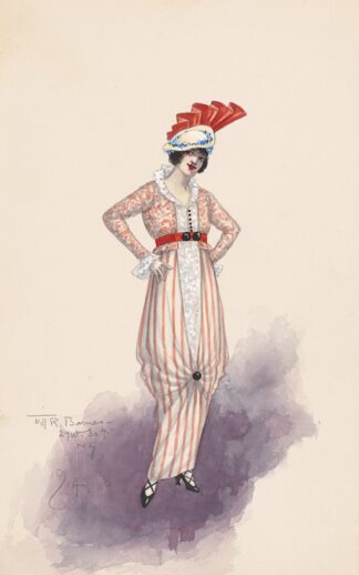 Woman’s costume by Will R. Barnes