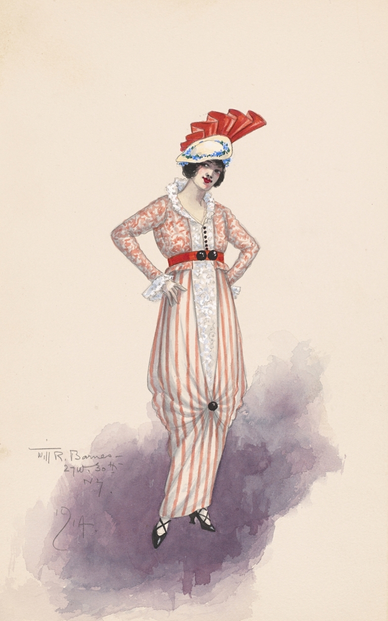 Woman’s costume by Will R. Barnes
