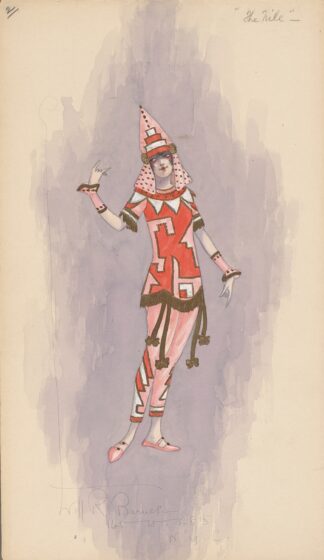 Woman’s costume; Pink pants, 2 by Will R. Barnes