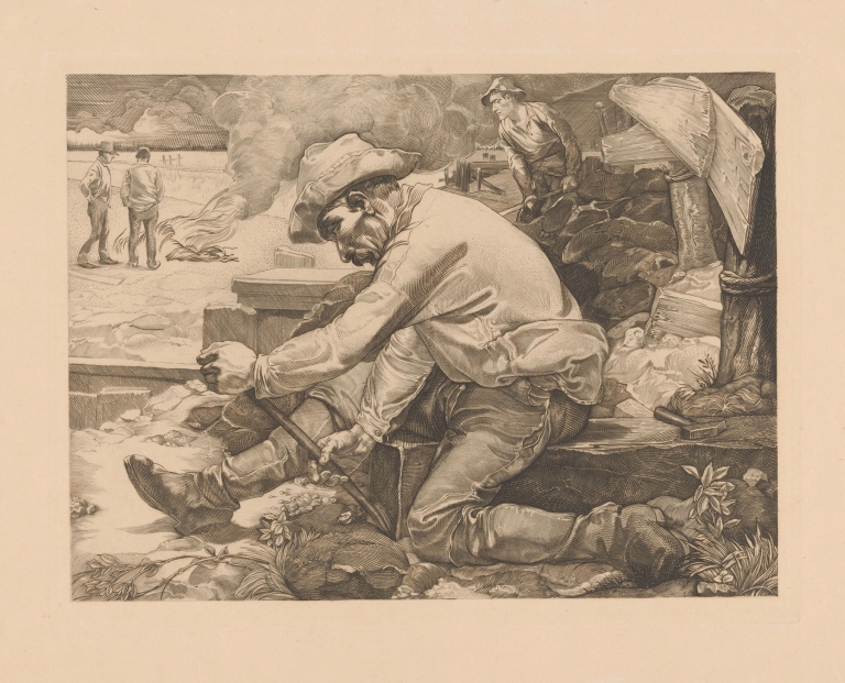 Wrikkende arbeider by Johannes Josephus Aarts