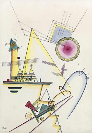 Zartes Gemüt by Wassily Kandinsky