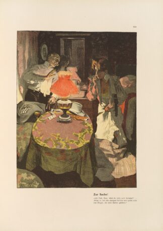Zur Sache! by Ferdinand Freiherr von Reznicek
