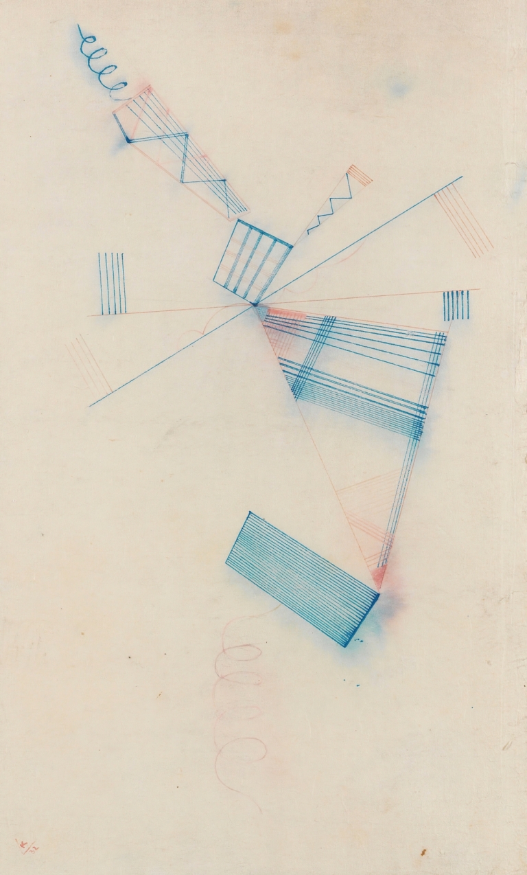 Zwei Spiralen by Wassily Kandinsky