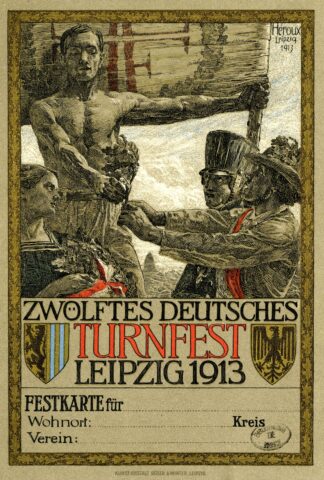 Zwölftes deutsches Turnfest by Bruno Héroux