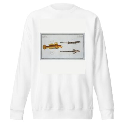1. 2. Cottus monopterigius; 3. Gobius Plümieri. by Marcus Elieser Bloch Sweatshirt
