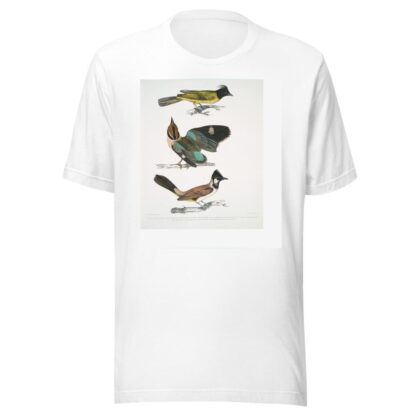 1. Black-headed Brachypus, Brachypus melanocephalus; 2. Short Tailed Pelta [Pitta], Pelta [Pitta] brachyura by John Edward Gray T-Shirt