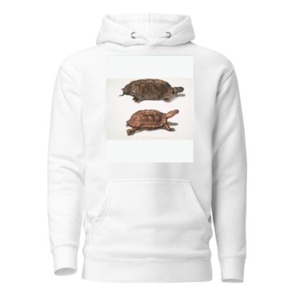 1. Flat Backed Terrapin, Emys platynotha; 2. Spinose Land Terrapin, Geoemyda spinosa. by John Edward Gray Hoodie