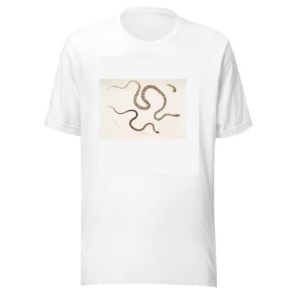 1. Gocool Dipsas. Dipsus [Dipsas] Gocool; 2. Black Headed Lycodon, Lycodon melanocephalus. by John Edward Gray T-Shirt