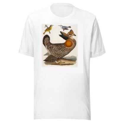1. Pinnated Grous. 2. Blue-Green Warbler. 3. Nashville W., from the book by Alexander Lawson T-Shirt