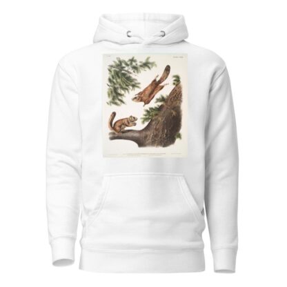 1. Pteromys sabrinus, Severn River Flying Squirrel; 2. Pteromys alpinus, Rocky Mountain Squirrel. by John Woodhouse Audubon Hoodie