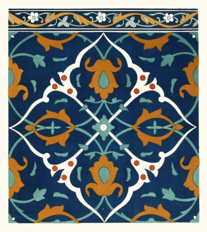 18 plates of ornamental tiles from the Afghan Boundary Commission Pl 12 by Afghan Boundary Commission Hoodie