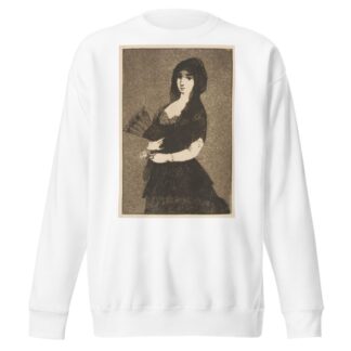 Exotic Flower by Édouard Manet Sweatshirt