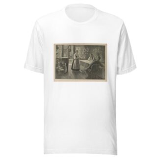 A Sicilian café in New York by William Allen Rogers T-Shirt