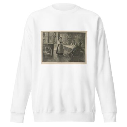 A Sicilian café in New York by William Allen Rogers Sweatshirt