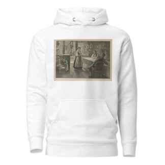 A Sicilian café in New York by William Allen Rogers Hoodie