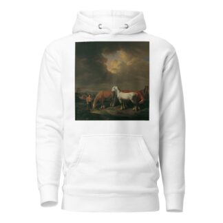 Fünf Ackerpferde by Johann Baptist Dallinger von Dalling Hoodie