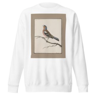 Original water-colour drawings of birds and eggs Pl.06 by John William Lewin Sweatshirt