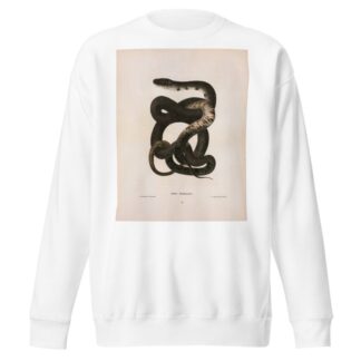 Coluber Alleghaniensis. by John Edwards Holbrook Sweatshirt