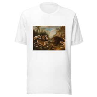 Dogs Fighting with Bears by Joseph Anton Harzath T-Shirt