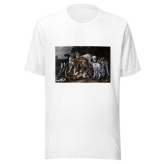 Hounds Resting from the Chase by Jan Fyt T-Shirt