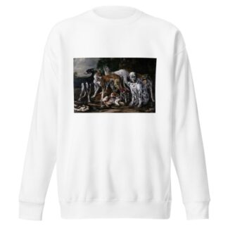 Hounds Resting from the Chase by Jan Fyt Sweatshirt