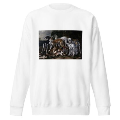 Hounds Resting from the Chase by Jan Fyt Sweatshirt
