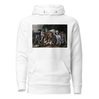 Hounds Resting from the Chase by Jan Fyt Hoodie
