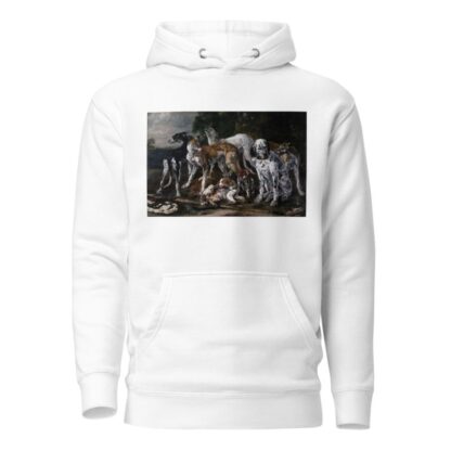 Hounds Resting from the Chase by Jan Fyt Hoodie