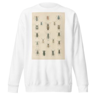 The beetles of Europe Pl.16 by Karl Neunzig Sweatshirt