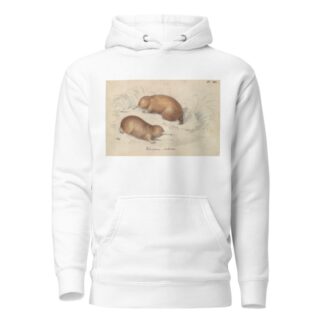Long-beaked Echidna by Charles Hamilton Smith Hoodie
