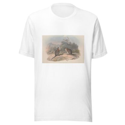 A monograph of the Macropodidae, or family of kangaroos Pl.21 by John Gould T-Shirt