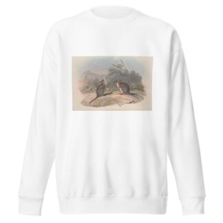 A monograph of the Macropodidae, or family of kangaroos Pl.21 by John Gould Sweatshirt