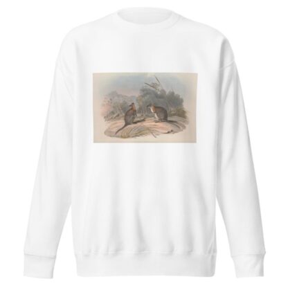 A monograph of the Macropodidae, or family of kangaroos Pl.21 by John Gould Sweatshirt