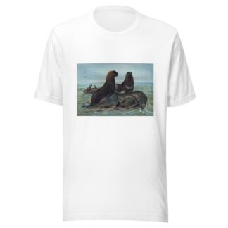 The Sea Bear by Joseph Wolf T-Shirt
