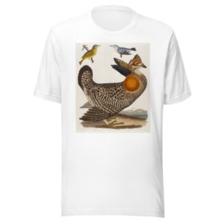 1. Pinnated Grous. 2. Blue-Green Warbler. 3. Nashville W., from the book by Alexander Lawson T-Shirt
