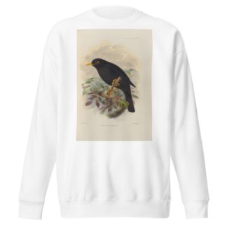 Merula Bourdilloni by Henry Seebohm Sweatshirt