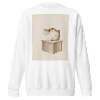 Sitzende Katze by Gottfried Mind Sweatshirt