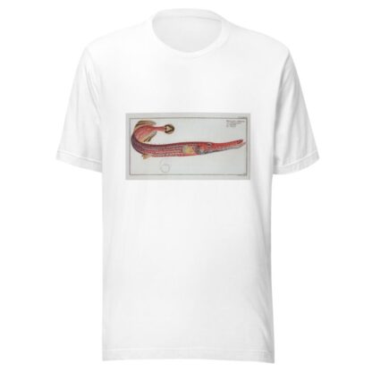 Fistularia chinensis, The Trumpet. by Marcus Elieser Bloch T-Shirt