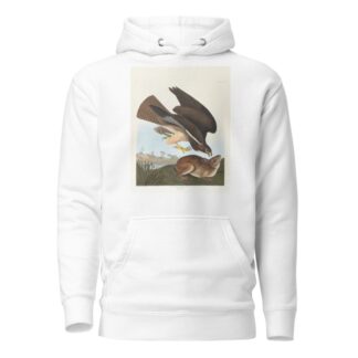 Common buzzard by John James Audubon Hoodie