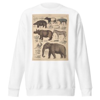 Abbildungen zu Oken’s Allgemeiner Naturgeschichte für alle Stände Pl.137 by Lorenz Oken Sweatshirt