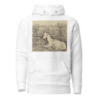 Ziege by Hans Thoma Hoodie
