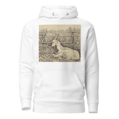 Ziege by Hans Thoma Hoodie