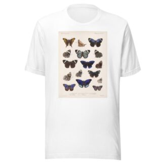 Insecta Lepidoptera-Rhopalocera Pl 023 by Frederick DuCane Godman T-Shirt