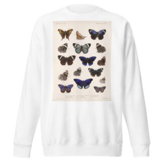 Insecta Lepidoptera-Rhopalocera Pl 023 by Frederick DuCane Godman Sweatshirt