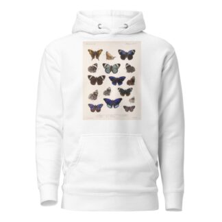 Insecta Lepidoptera-Rhopalocera Pl 023 by Frederick DuCane Godman Hoodie